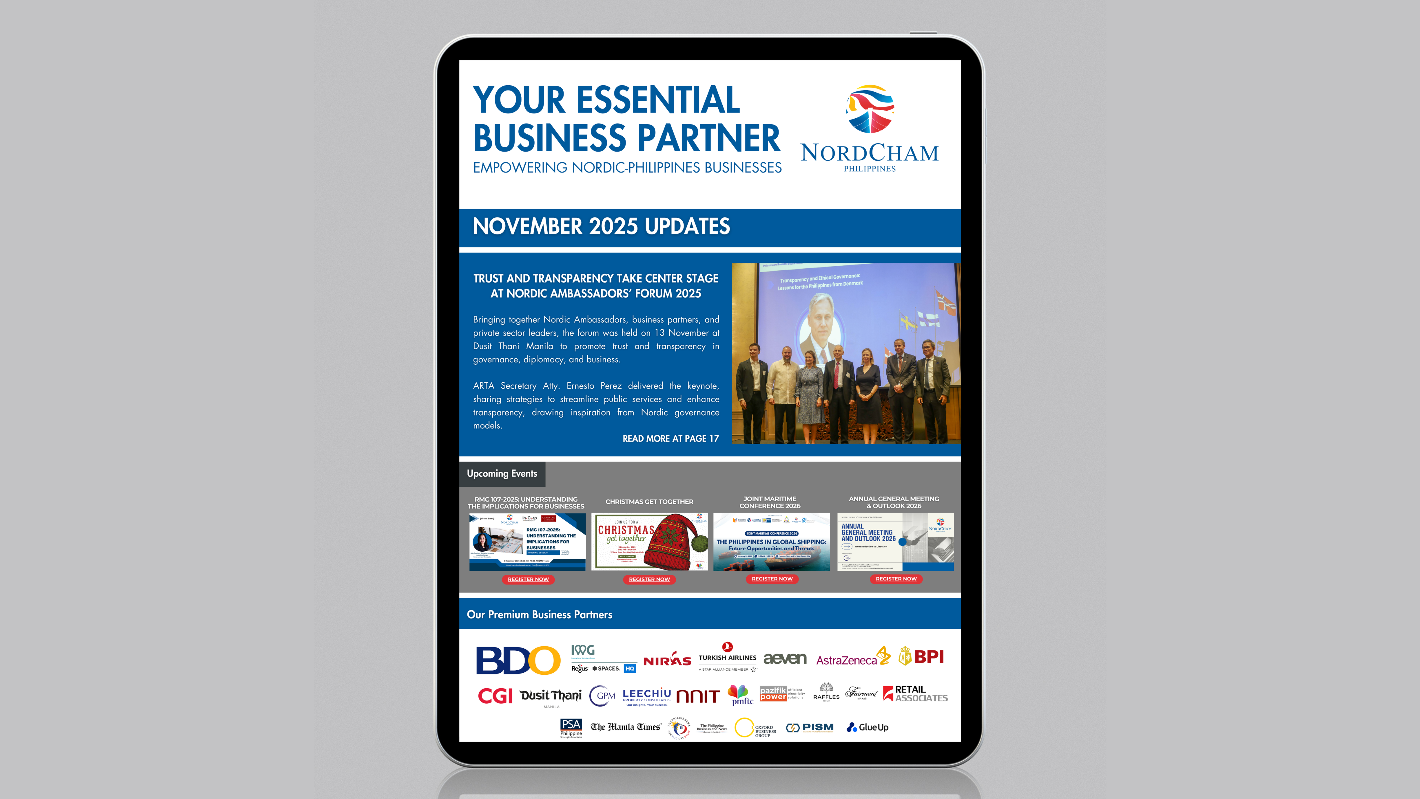 NOVEMBER COMMUNITY UPDATE